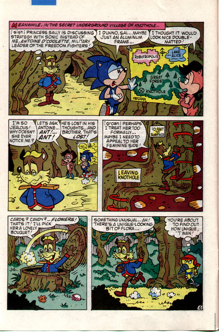 Sonic - Archie Adventure Series July 1993 Page 4